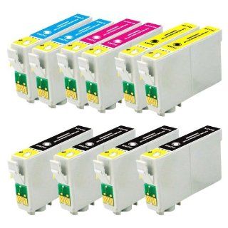 10 Pack US Patent compatible ink cartridge (Non Oem) for Epson 126 T126: NX330 NX420 Workforce 435 520 545 630 633 645 840 845 60 WF 7510 WF 7520 WF 7010 Printer: Electronics