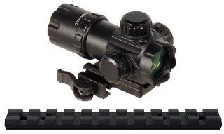 UTG Tactedge Compact Red Green Dot Sight And Weaver Rail Mount For Ruger 10/22 Rifles : Hunting And Shooting Equipment : Sports & Outdoors