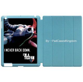 Smart case with Wake/Sleep Stand NFL Houston Texans pattern for iPad 2 & iPad 3 by padcaseskingdom: Computers & Accessories