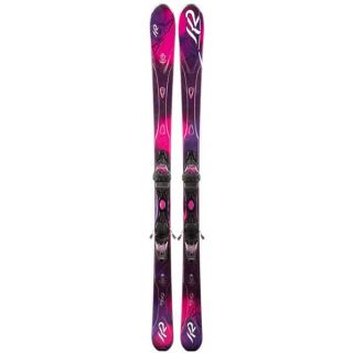 K2 SuperFree Skis w/ Marker ER3 10.0 Demo Bindings   Womens