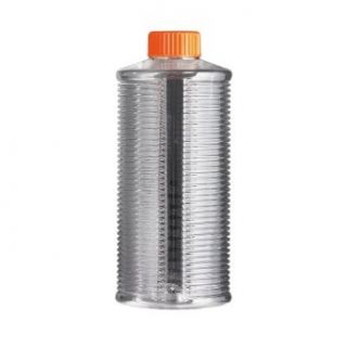 Corning 430849 Polystyrene Sterile Graduated Roller Bottle with Orange Easy Grip HDPE Cap (Case of 40 Bags, 2 per Bag): Science Lab Roller Bottles: Industrial & Scientific