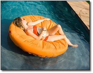 Swimline Sunsoft Circular Inflatable Pool Float: Toys & Games