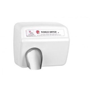 World Dryer Model A XA548 974 Cast Iron White Automatic Hand Dryer   220/240V (50Hz): Industrial & Scientific