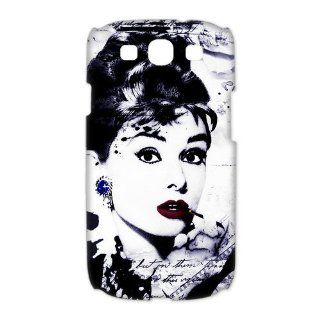 The Human Angel Audrey Hepburn Case Cover for SamSung Galaxy S3 I9300/I9308/I939: Cell Phones & Accessories
