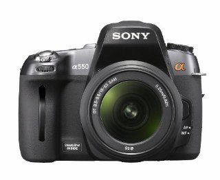 Sony Alpha DSLR A550L 14.2MP Digital SLR Camera with 18 55mm Lens : Camera & Photo