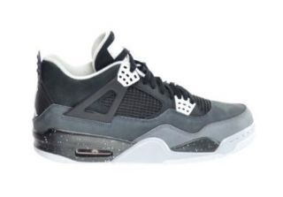 Air Jordan 4 Retro Men's Basketball Shoes Black/White Cool Grey Pure Platinum 626969 030 (9.5 D(M) US): Shoes