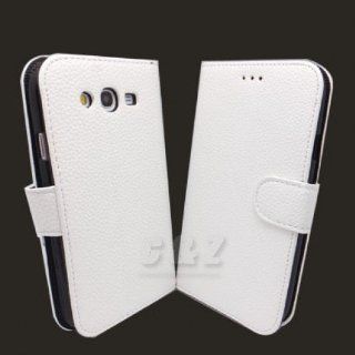 Leathe Case Cover + LCD Film for Samsung Galaxy Grand Duos GT i9082 i9080 j: Cell Phones & Accessories