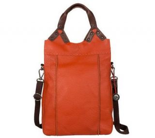 The Sak Indio Foldover Leather Handbag —