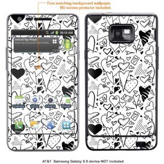 InvisibleDefenders Protective Decal Skin STICKER for Samsung Galaxy S II (AT&T U.S. version) case cover TgalaxysII 554: Cell Phones & Accessories