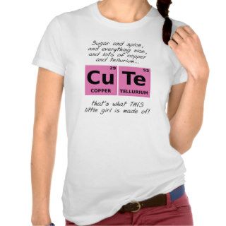 CuTe Girls Funny T shirt