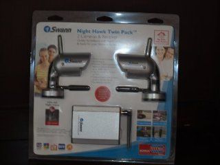 Swann Nighthawk Twin Pack 2 Cameras & Receiver : Surveillance Camera Lenses : Camera & Photo