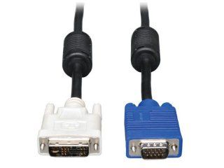TRIPP LITE 10 Feet DVI to VGA Cable DVI Male to HD15 Male Cable (P556 010): Computers & Accessories