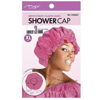Magic Water Proof Shower Cap with Elastic Band Extra Large: Health & Personal Care