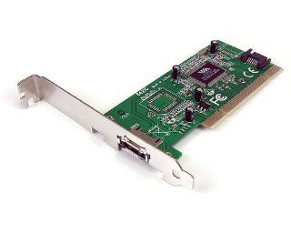 StarTech 1 Port eSATA + 1 Port SATA PCI SATA Controller Card with LP Bracket PCIESATA2I: Electronics