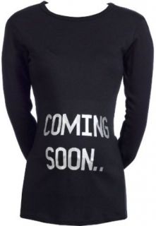 Spoilt Rotten   Coming Soon   100% Organic Cotton Women's Maternity T Shirt at  Womens Clothing store