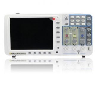 New Owon 100mhz Oscilloscope Sds7102 1g/s Large 8" Lcd w/ 3 Ys Warranty Vga+lan+battery+bag: Multi Testers: Industrial & Scientific