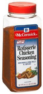 McCormick Rotisserie Chicken (no Msg) Seasoning, 24 Ounce Units (Pack of 2) : Meat Seasonings : Grocery & Gourmet Food