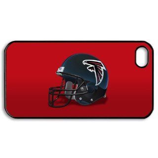 NFL Team Symbol Atlanta Falcons Logo Iphone 4/4S Case Great Quality Plastic Back Cover Case: Cell Phones & Accessories