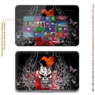 Decalrus   Protective Decal Skin skins Sticker for DELL XPS 10 Tablet with 10.1" screen (IMPORTANT: Must view "IDENTIFY" image for correct model) case cover wrap XPS10tab 584: Computers & Accessories