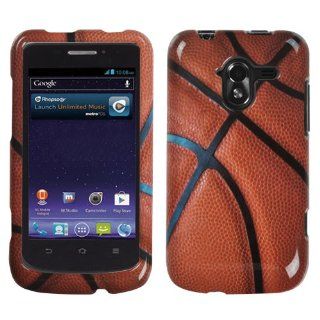 MYBAT ZTEN9120HPCIM907NP Slim and Stylish Snap On Protective Case for ZTE Avid 4G N9120   Retail Packaging   Basketball Sports Collection: Cell Phones & Accessories