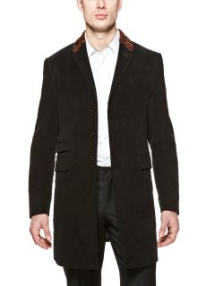 Contrast Lapel Overcoat by Paul Smith