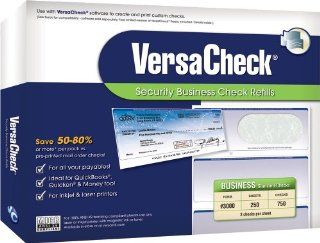 VersaCheck Security Business Check Refills, Form # 3000, Business Standard, Green Classic, 250 Sheet : Check Writers : Office Products