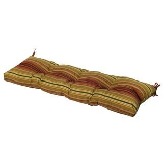 51 inch Outdoor Kinnabari Stripe Bench Cushion