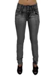 Brazilian Butt Lifting Sexy Colombian Style Skinny Leg Jeans By Diamante DJ1 C582MBLU at  Womens Clothing store:
