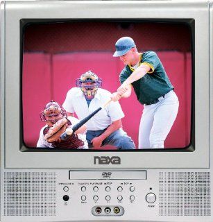 Naxa 13 Inch Color TV/DVD Combo, BUILT IN ATSC DIGITAL TV TUNER and AC/DC Operation, & DVD/MP3CD Slot (NX 586): Electronics