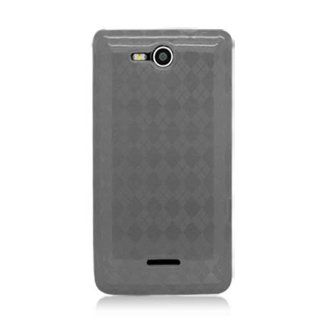 For Verizon LG Lucid 4G Vs840 Accessory   Black TPU Soft Gel Case Proctor Cover + Lf Stylus Pen: Cell Phones & Accessories