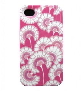 FLETRONMALL 3 IN 1 SUMMER FLOWER PATTERN SKIN HARD CASE COVER FOR IPHONE 4 4G/4S PINK: Cell Phones & Accessories