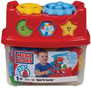 Mega Bloks Spin 'N Sorter: Toys & Games