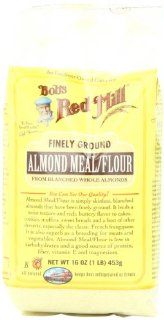Bob's Red Mill Almond Meal/Flour, 16 Ounce Packages (Pack of 4) : Grocery & Gourmet Food