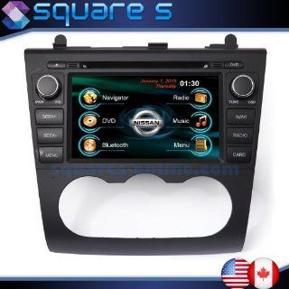 2007 08 09 10 11 12 Nissan Altima In dash Navigation DVD GPS Radio AV Receiver CD SD USB  Deck iPod/iPhone ready Bluetooth Hands free A2DP Music Streaming Touch Screen Steering wheel controls Multimedia stereo w/ rear view camera option SQUARE S SS 4023