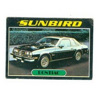 Pontiac Sunbird 1976 Topps Autos of 1977 card #62: Everything Else