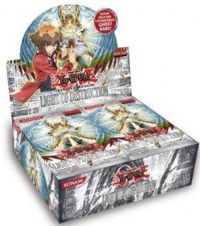 YuGiOh GX CCG Light of Destruction Booster Box ( 24 Pack ) [Toy]: Toys & Games