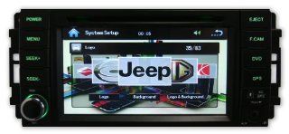 Jeep Patriot 09 11 OEM Replacement OEM Fitment In Dash Double Din Touch Screen iPod DVD GPS Navigation Radio 2009 2011 : In Dash Vehicle Gps Units : GPS & Navigation