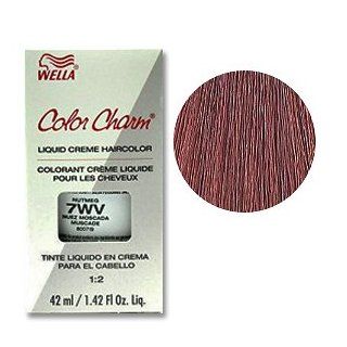 WELLA Color Charm Liquid Crme Hair Color Cyclamen 607 1.4oz/42ml : Chemical Hair Dyes : Beauty