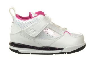 Jordan Flight 45 (TD) Baby Toddlers Shoes White/Fusion Pink White/Fusion Pink 364759 128 10: Shoes
