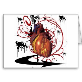 Human Heart Cards