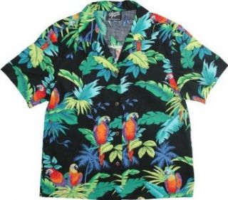 Rainbow Parrot Womens Hawaiian Shirts   Hawaiian Shirts   Aloha Shirt at  Womens Clothing store: Button Down Shirts