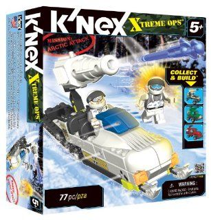 K'NEX Collect & Build Xtreme Ops Mission: Arctic Attack: Toys & Games