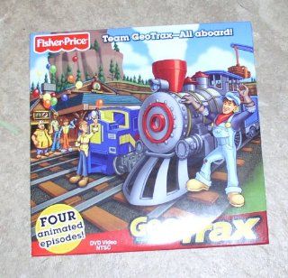 Fisher Price Geotrax DVD   Team Geotrax   All Aboard   4 Animated Episodes 