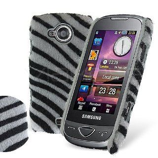 Femeto Zebra Fur Back Cover Case for Samsung Marvel S5560  Samsung Marvel Case Cover: Cell Phones & Accessories
