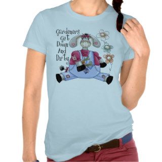 Gardeners Get Down And Dirty Funny T Shirt