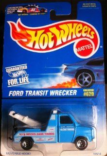 Hot Wheels 1997 #620 FORD TRANSIT WRECKER: Toys & Games