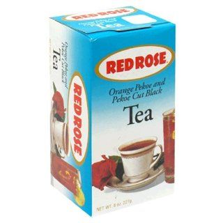 Red Rose Loose Tea, 8 Ounce Boxes (Pack of 6) : Black Teas : Grocery & Gourmet Food