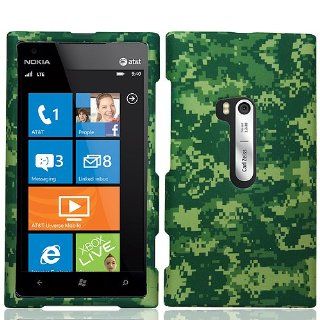 Green Camo Camouflage Hard Cover Case for Nokia Lumia 920: Cell Phones & Accessories