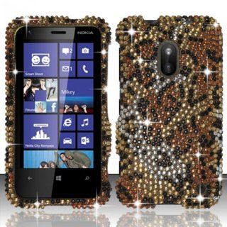 [Windowcell] Nokia Lumia 620 (Aio Wireless) Full Diamond Design Cover   Cheetah FPD: Everything Else