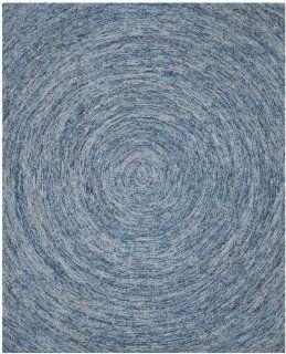 Safavieh IKT633A Ikat Collection Wool Area Rug, 8 Feet by 10 Feet, Dark Blue and Multicolor   Handmade Rugs